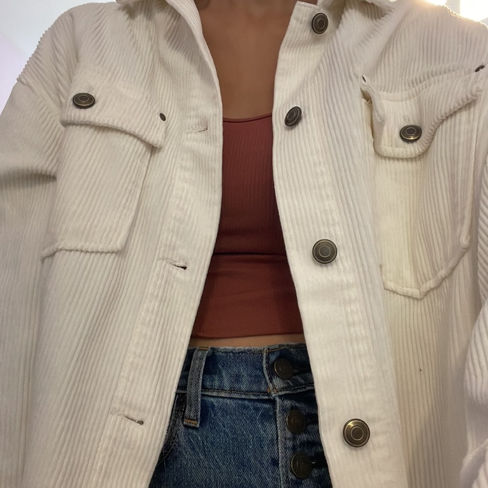 Oversized Shirt Jacket